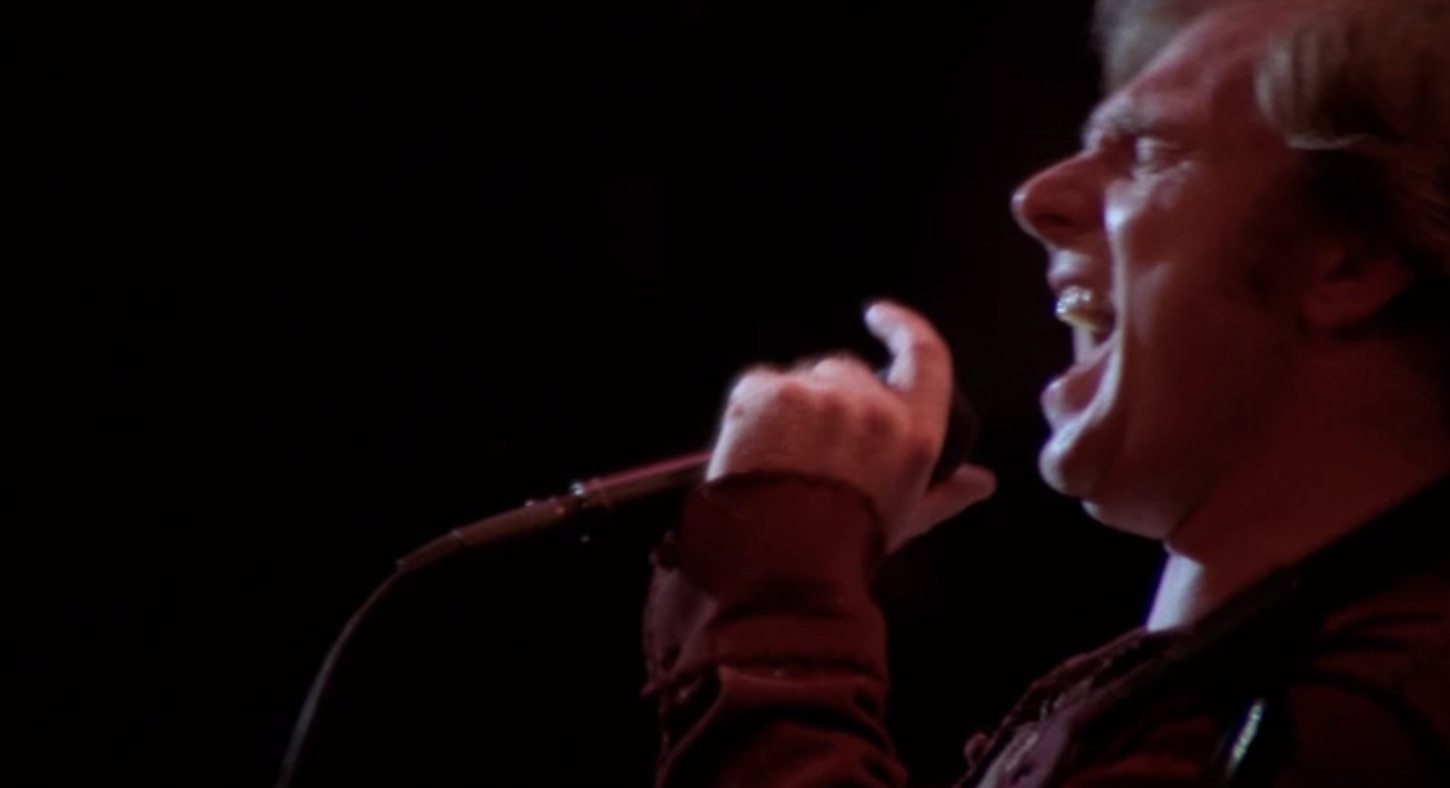 Van Morrison belting